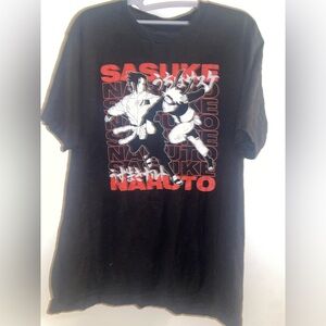 Anime Sasuke & Naruto TShirt Size L